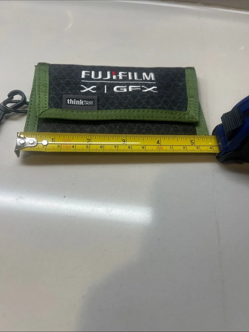 Fujifilm Black and Green Camera Accessory Pouch with Strap NWT